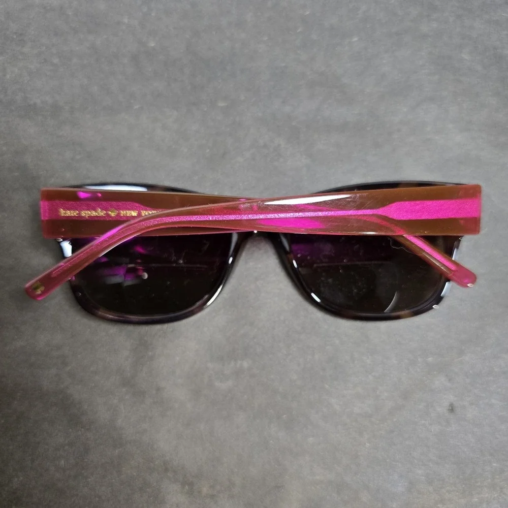 Kate Spade Eyeglass Frames Adanna/s TK15 51-18-135 Hot Pink Tortoise Shell. Read